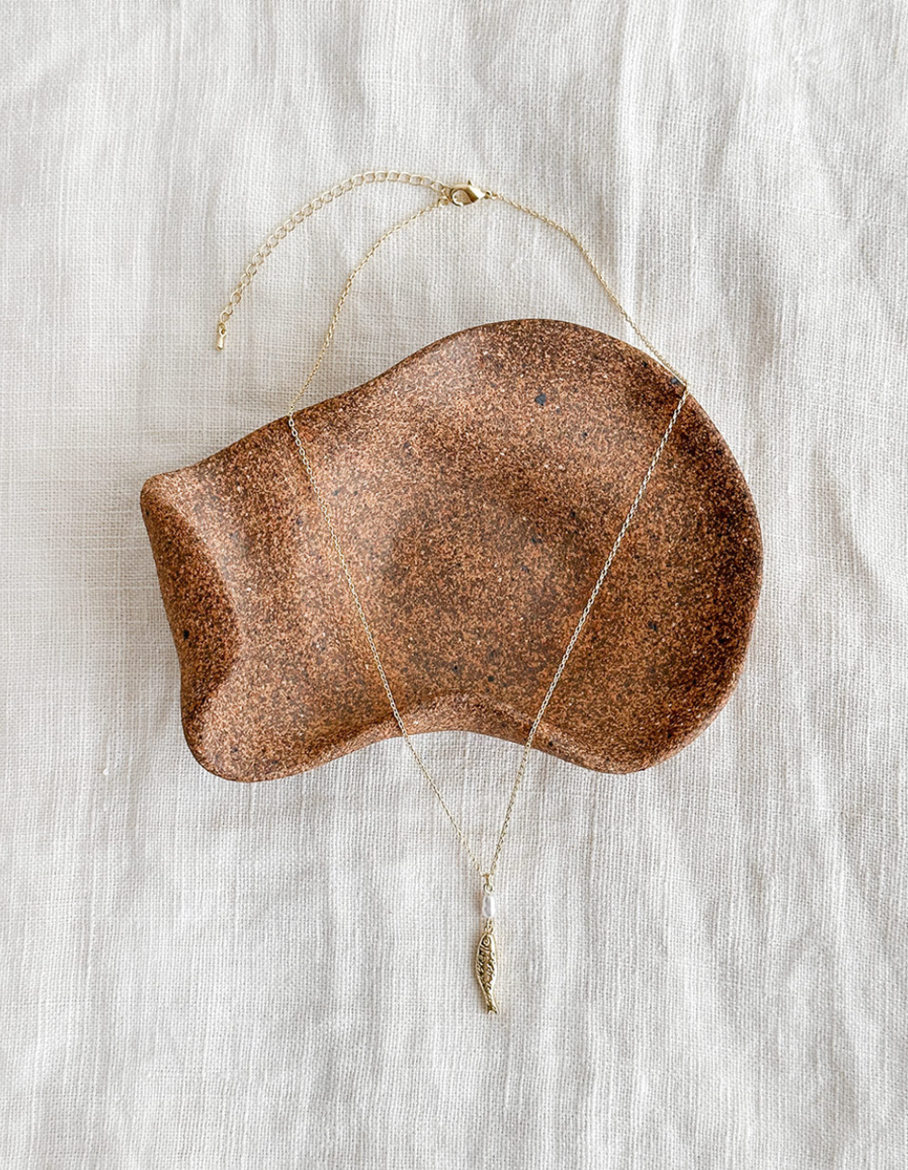 Collar pez pearla
